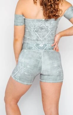 Movement Short In Pure Sage -YOGA DEMOCRACY Sales 1307 PureSage Back