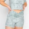 Movement Short In Pure Sage -YOGA DEMOCRACY Sales 1307 PureSage Front