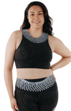 Free Range Sports Bra In Notorious RBG -YOGA DEMOCRACY Sales 1504 RBG front removebg