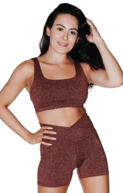 Everyday Sports Bra In Henna Heather - Medium Support, A - E Cups