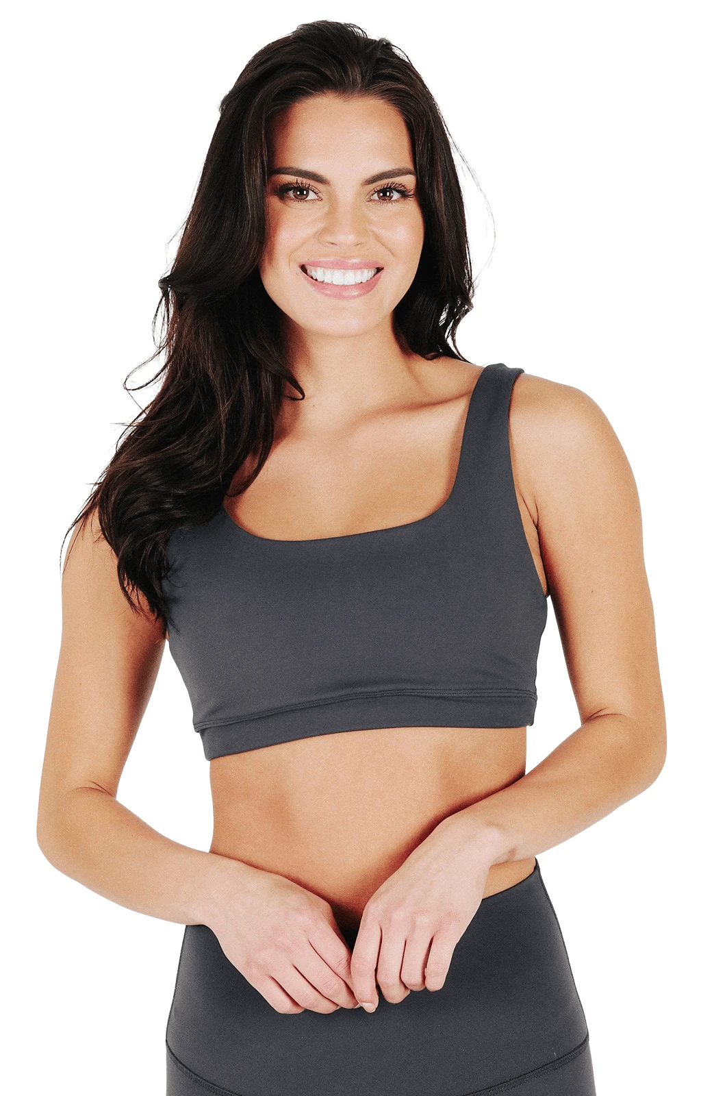 Everyday Sports Bra In Steele Gray - Medium Support, A - E Cups 1 Everyday Sports Bra In Steele Gray - Medium Support, A - E Cups