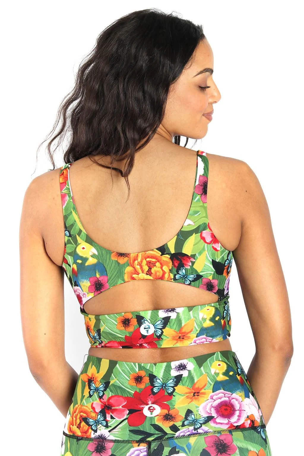 Limitless Sports Bra In Kahlo - Medium Support, A - E Cups 3 Limitless Sports Bra In Kahlo - Medium Support, A - E Cups - Image 3