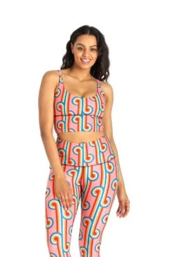 Limitless Sports Bra In Rainbow Chaser - Medium Support, A - E Cups