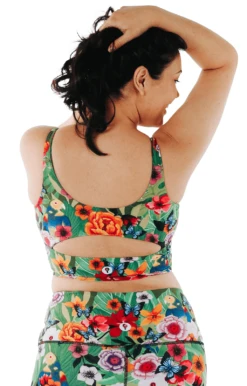 Limitless Sports Bra In Kahlo - Medium Support, A - E Cups 11 Limitless Sports Bra In Kahlo - Medium Support, A - E Cups -YOGA DEMOCRACY Sales 1506 kahlo back removebg