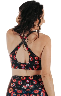 Mystique Bra In Folklore -YOGA DEMOCRACY Sales 1507 Folklore back removebg