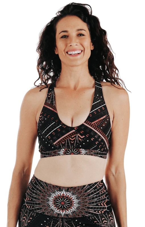 Mystique Bra In Humble Warrior -YOGA DEMOCRACY Sales 1507 HUMBLE FRONT removebg