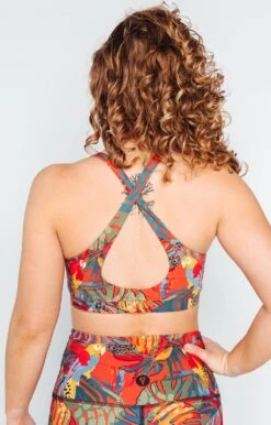 Mystique Bra In Tropical Paradise -YOGA DEMOCRACY Sales 1507 TropicalParadise Back