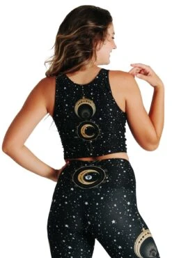 Reversible Knot Top In Fortune Teller -YOGA DEMOCRACY Sales 1606155 Fortune Teller Back1