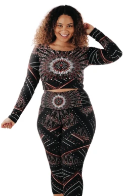 Ballet Barre Long Sleeve In Humble Warrior -YOGA DEMOCRACY Sales 1608 humble front removebg