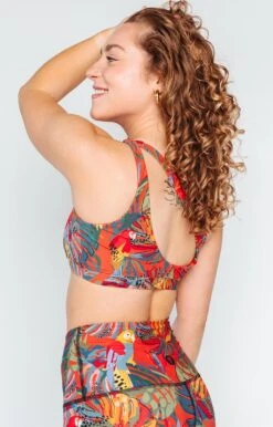 The Maverick Bra In Tropical Paradise 6 The Maverick Bra In Tropical Paradise -YOGA DEMOCRACY Sales 1610 TropicalParadise Left