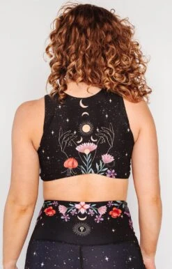 Reversible Twist Top In Celestial Timing -YOGA DEMOCRACY Sales 1611 CelestialTiming Back1