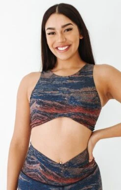 Reversible Twist Top In Pedra