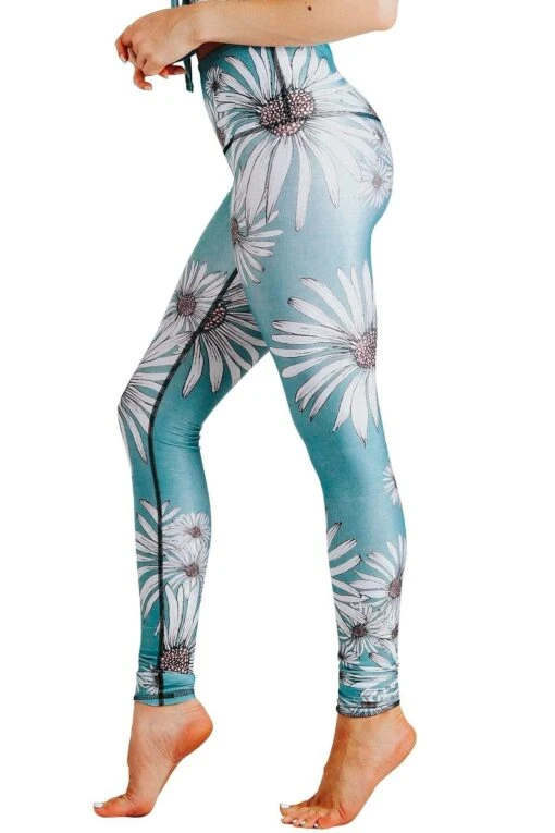 Flower Child Printed Yoga Leggings -YOGA DEMOCRACY Sales Cropped 1103 side3 flowerchild f779c61b fe8f 4d45 bb87 2c9d6975f856