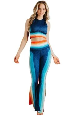 Retro Rainbow Printed Bell Bottoms -YOGA DEMOCRACY Sales Cropped 1114 frontfb3 retrorainbow dfb6eb9d b287 4861 9749 20bd6857e130