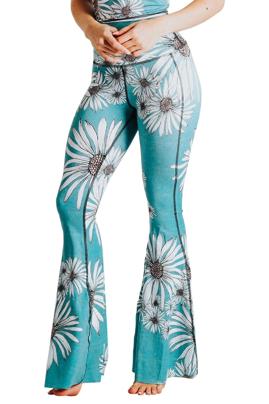 Flower Child Printed Bell Bottoms 1 Flower Child Printed Bell Bottoms
