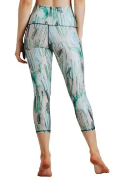 Don't Be A Prick Printed Yoga Crops -YOGA DEMOCRACY Sales Cropped 1201 back1 dontbeaprick 76491045 8548 43f6 8d8f f1e14eda5233