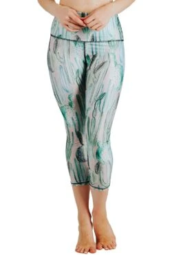 Don't Be A Prick Printed Yoga Crops -YOGA DEMOCRACY Sales Cropped 1201 front1 dontbeaprick 66ac71d0 822a 4194 a56e e1b096332293