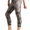 Espresso Yourself Printed Yoga Crops