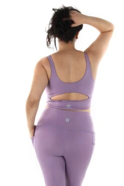 Limitless Sports Bra In Amethyst - Medium Support, A - E Cups 13 Limitless Sports Bra In Amethyst - Medium Support, A - E Cups -YOGA DEMOCRACY Sales PLUS SIZE 95